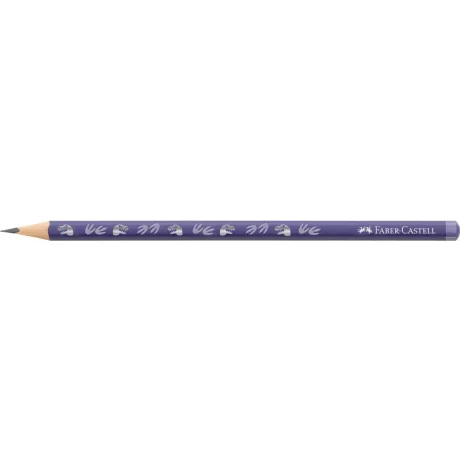 Creion grafit HB triunghiular dinozauri Faber-Castell