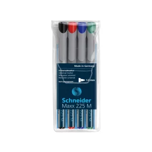 Marker OHP mediu nepermanent Schneider 4/set 225 1 mm
