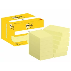 Notes adeziv 51 x 76 mm 100 file/buc Post-it 3M, 12 buc/pachet PEFC CH18/0914