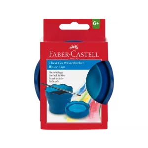 Pahar pentru pictură simplu Click-Go Faber-Castell