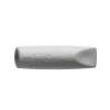 Radieră capac grip 2001 gri Faber-Castell 2 buc/set