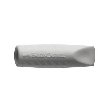 Radieră capac grip 2001 gri Faber-Castell 2 buc/set