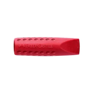 Radieră capac grip 2001 roșie/albastră Faber-Castell 2 buc/set