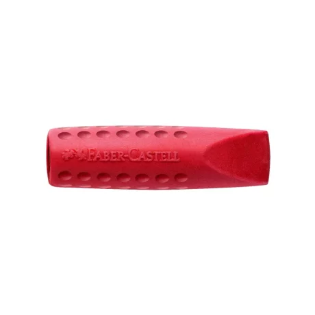 Radieră capac grip 2001 roșie/albastră Faber-Castell 2 buc/set