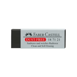 Radieră creion dust free neagra 20 Faber-Castell