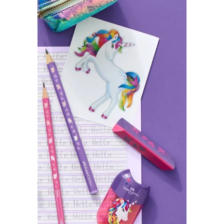 Radieră creion dust free unicorni Faber-Castell