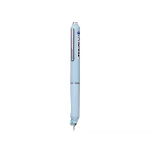 Stilou reatractabil Writech corp albastru + 5 patroane cu cerneală albastru