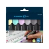 Textmarker Schneider Job 6 cul/set inclusiv gri