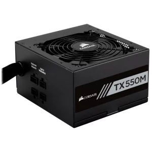 SURSA CORSAIR TX-M Series, 550 W, semi-modulara, ATX 12V V2.4, fan 120 mm x 1, 80 Plus Gold, &quot;CP-9020133&quot;