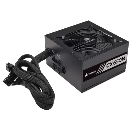 SURSA CORSAIR CX-M Series, 650 W, semi-modulara, ATX 12V V2.4, fan 120 mm x 1, 80 Plus Bronze, &quot;CP-9020103&quot;