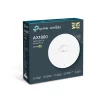 ACCESS POINT TP-LINK wireless 1800Mbps dual band, 1 port Gigabit LAN, 4 antene interne, IEEE802.3at PoE, Dual Band Wi-Fi 6 AX1800, montare pe tavan/perete &quot;EAP620 HD&quot; (include TV 1.5 lei)