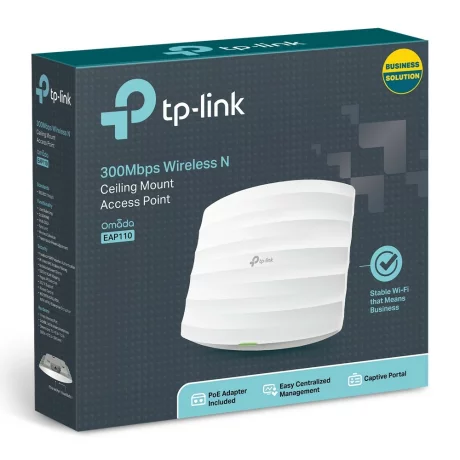 ACCESS POINT TP-LINK wireless 300Mbps, EAP110