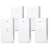 ACCESS Point Ubiquiti wireless &quot;UniFi AC in-wall&quot; interior 1200 Mbps, port 10/100/1000 x 3, antena interna x 2, PoE, 2.4 - 5 GHz, &quot;UAP-AC-IW-5&quot; (include TV 1.5 lei)