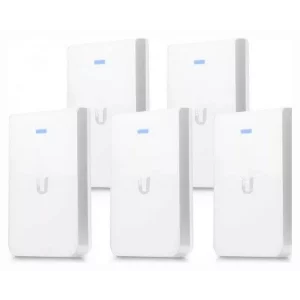 ACCESS Point Ubiquiti wireless &quot;UniFi AC in-wall&quot; interior 1200 Mbps, port 10/100/1000 x 3, antena interna x 2, PoE, 2.4 - 5 GHz, &quot;UAP-AC-IW-5&quot; (include TV 1.5 lei)