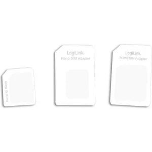 ADAPTOR LOGILINK pt. SIM, de la nano SIM, la standard SIM &quot;AA0047&quot;