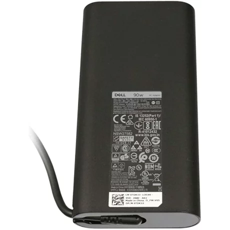 ADAPTOR Notebook DELL, 90W, USB Type-C, compatibil DELL Latitude (3400, 3500, 5289, 5300-550, 7300, 7400), Precision M3540), &quot;450-AGOQ-05&quot;