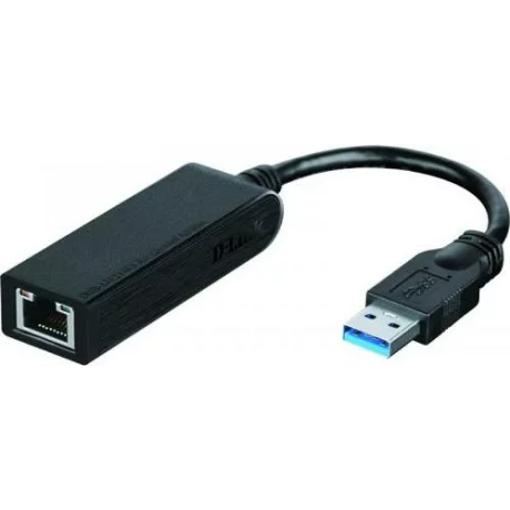 ADAPTOR RETEA D-LINK , extern, USB 3.0, port RJ-45, 1000 Mbps, DUB-1312