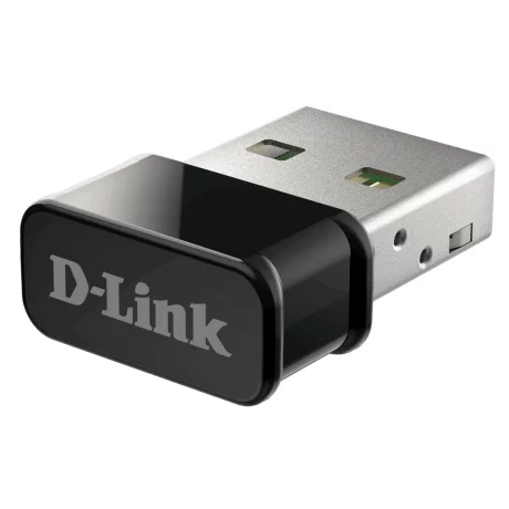 ADAPTOR RETEA D-LINK AC1300 NANO, extern wireless 2.4 GHz | 5 GHz, USB 2.0, port, 1300 Mbps, antena interna x 1, &quot;DWA-181&quot;