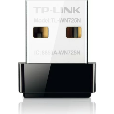 ADAPTOR RETEA TP-LINK NANO, extern wireless 2.4 GHz, USB 2.0, port, 150 Mbps, antena interna x 1, &quot;TL-WN725N&quot;