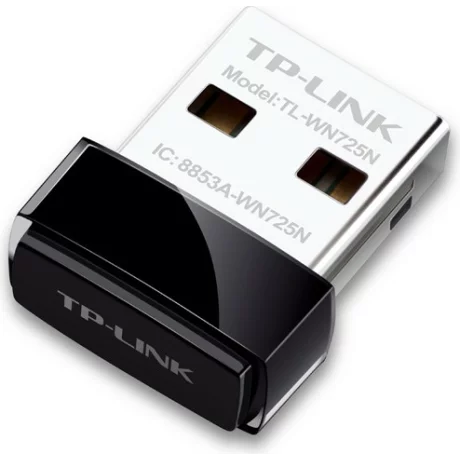 ADAPTOR RETEA TP-LINK NANO, extern wireless 2.4 GHz, USB 2.0, port, 150 Mbps, antena interna x 1, &quot;TL-WN725N&quot;