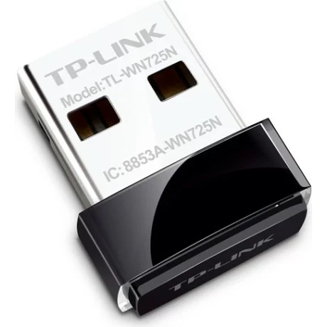 ADAPTOR RETEA TP-LINK NANO, extern wireless 2.4 GHz, USB 2.0, port, 150 Mbps, antena interna x 1, &quot;TL-WN725N&quot;