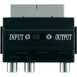 ADAPTOR video BELKIN, Scart (T) la RCA x 3, &quot;F3Y051BF&quot;