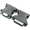 ADAPTOR video GEMBIRD, DVI-I DL (T) la VGA (M), black, A-DVI-VGA-BK