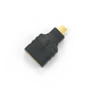 ADAPTOR video GEMBIRD, HDMI (M) la Micro-HDMI (T), conectori auriti, black, &quot;A-HDMI-FD&quot;