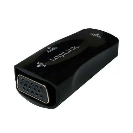 ADAPTOR video LOGILINK, HDMI (M) la VGA (M), rezolutie maxima Full HD (1920 x 1080) la 30 Hz, black, &quot;CV0108&quot;