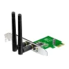 ADAPTOR RETEA ASUS N300, intern wireless 2.4 GHz, PCI-E, port, 300 Mbps, antena externa x 2, &quot;PCE-N15&quot;