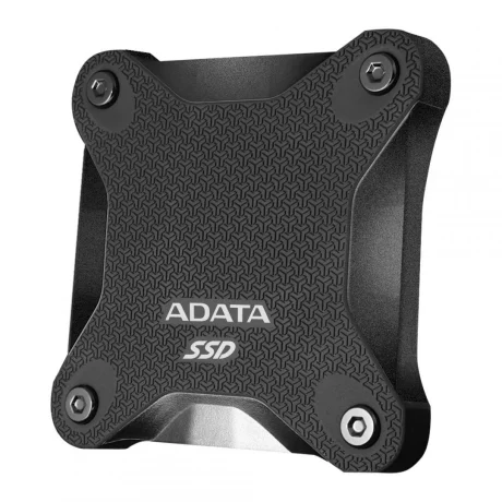 SSD extern ADATA SD600Q, 480 GB, 2.5 inch, USB 3.1, 3D Nand, R/W: 440/430 MB/s, &quot;ASD600Q-480GU31CBK&quot; (include TV 0.15 lei)