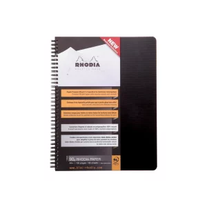 Agendă A4+ Meeting, cu spiră Rhodia