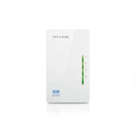 AMPLIFICATOR Powerline 300Mbps AV500, 500Mbps Powerline Datarate, 2 10/100Mbps Fast Ethernet, HomePlug AV, TP-LINK &quot;TL-WPA4220&quot; (include timbru verde 1.5 lei)