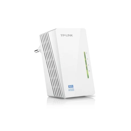 AMPLIFICATOR Powerline 300Mbps AV500, 500Mbps Powerline Datarate, 2 10/100Mbps Fast Ethernet, HomePlug AV, TP-LINK &quot;TL-WPA4220&quot; (include timbru verde 1.5 lei)