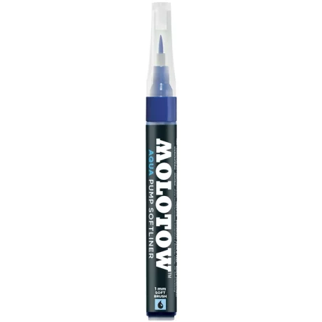 Liner Molotow Aqua Pump Softliner 1 mm	primary blue