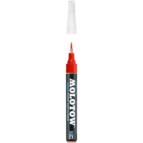 Liner Molotow Aqua Pump Softliner 1 mm	vermillion