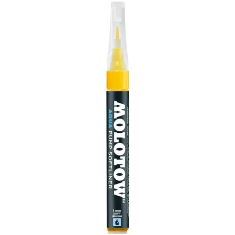 Liner Molotow Aqua Pump Softliner 1 mm	primary yellow