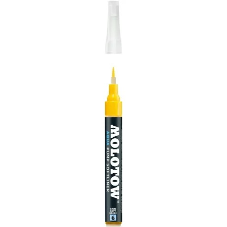 Liner Molotow Aqua Pump Softliner 1 mm	primary yellow