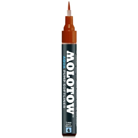 Liner Molotow Aqua Pump Softliner 1 mm	brown