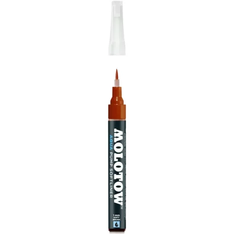 Liner Molotow Aqua Pump Softliner 1 mm	brown