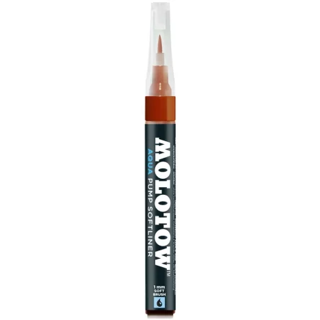 Liner Molotow Aqua Pump Softliner 1 mm	brown