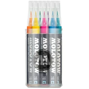 Set markere Molotow Aqua Pump Softliner Main-Kit I 12cul/set 1 mm