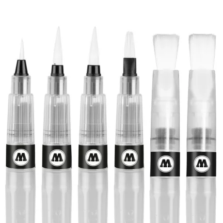 Set markere Molotow Aqua Squeeze Pen Basic-Set 2 6 buc/set