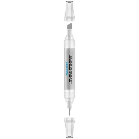 Marker Molotow Aqua Twin 1 – 6 mm neutral grey 03