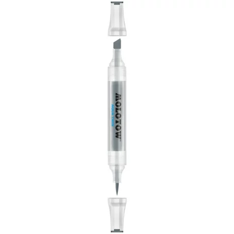 Marker Molotow AQUA TWIN 1 – 6 mm cool grey 02