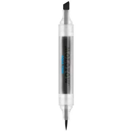 Marker Molotow Aqua Twin 1 – 6 mm deep black