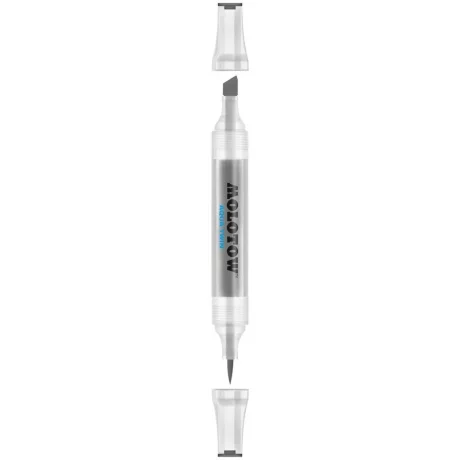 Marker Molotow Aqua Twin 1 – 6 mm neutral grey 02