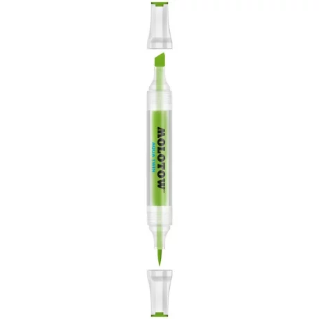 Marker Molotow Aqua Twin 1 – 6 mm yellow green