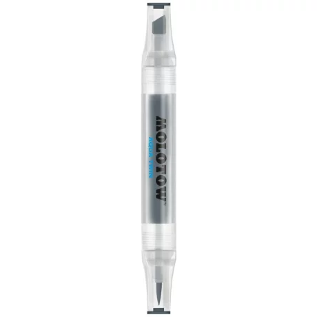 Marker Molotow AQUA TWIN 1 – 6 mm cool grey 01