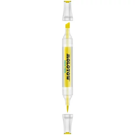 Marker Molotow Aqua Twin 1 – 6 mm primary yellow